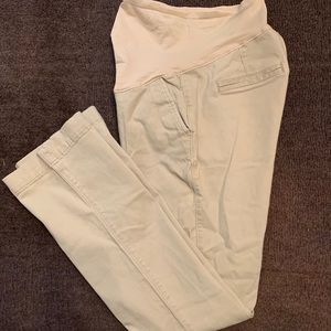 MATERNITY Khaki Boot Cut Pants
